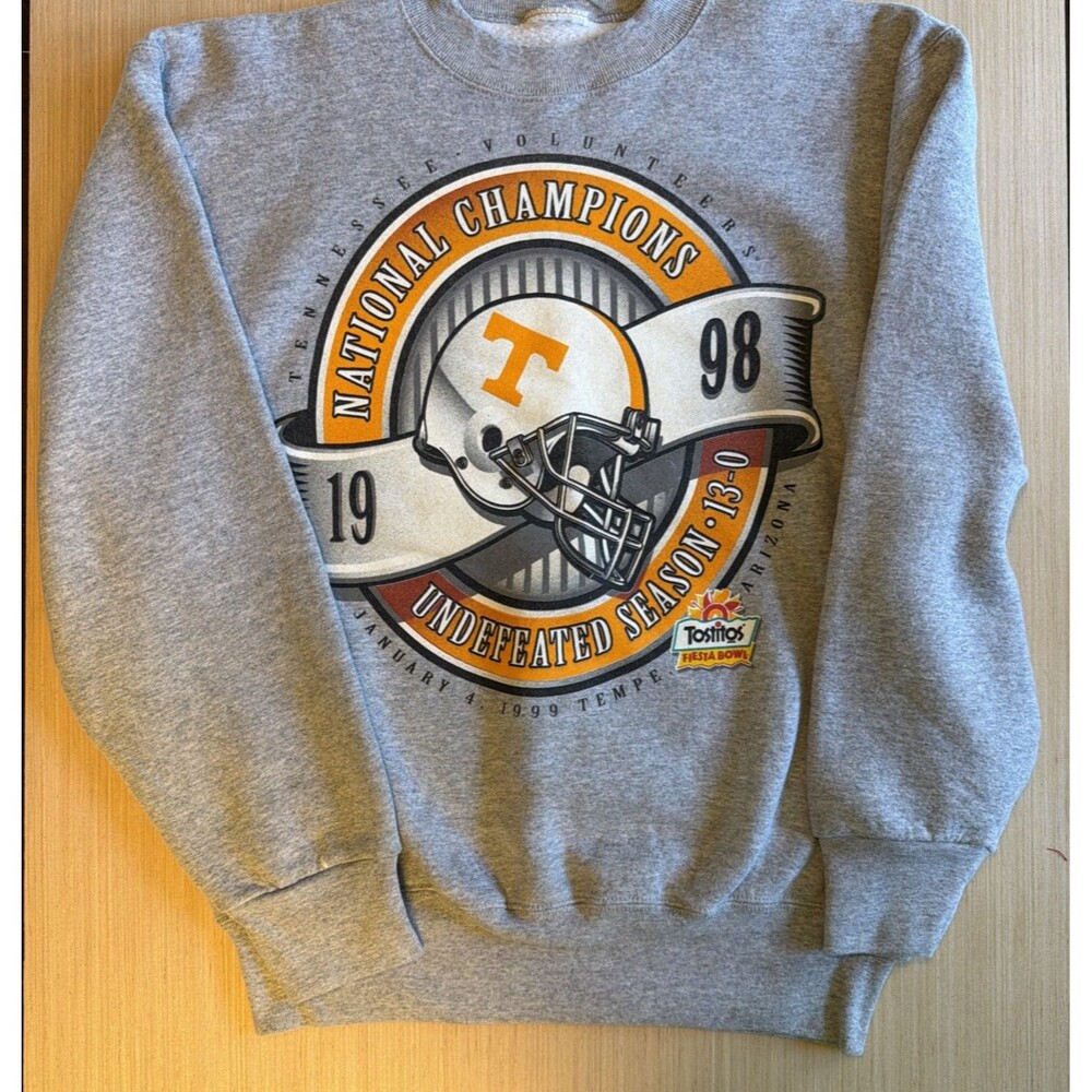 Vintage Men’s Tennessee Volunteers 1998 National Champions Sweatshirt Football M